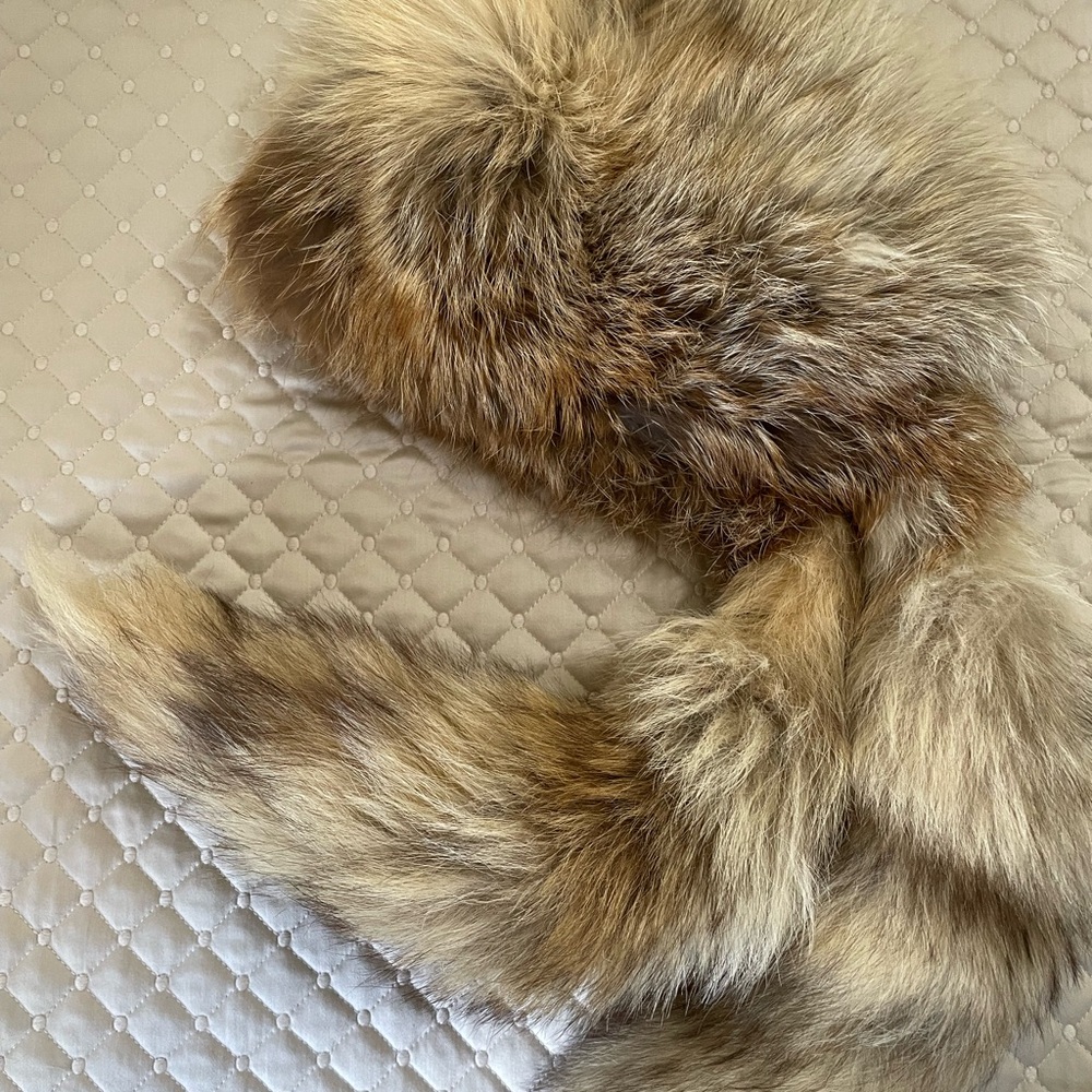 Red Fox Fur Hat- Vintage